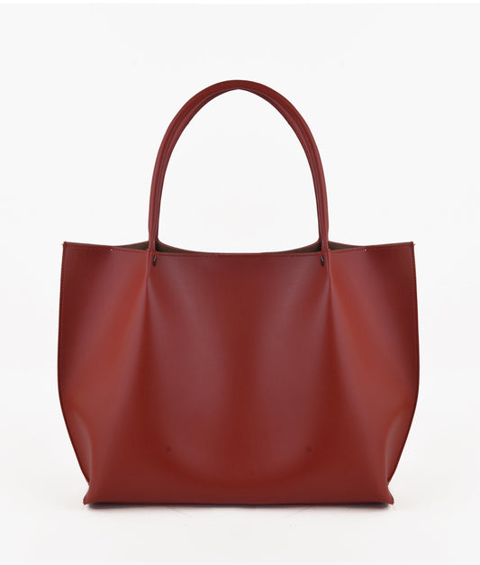 Maroon tote bag