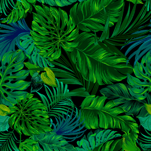 Fancy Tropical Floral